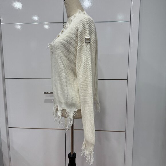 Steele Cream Montreux Sweater NWT, Size M - Picture 5 of 17